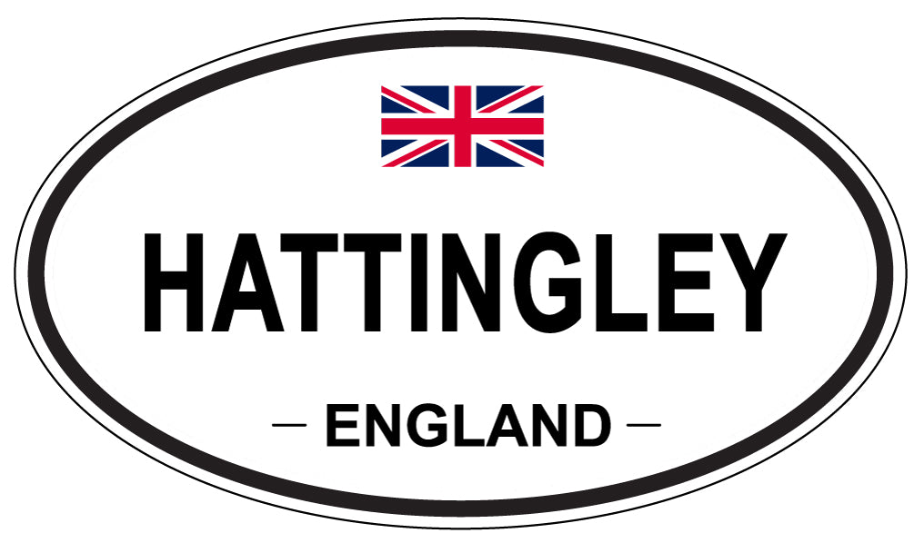 HATTINGLEY, England - Oval Magnet