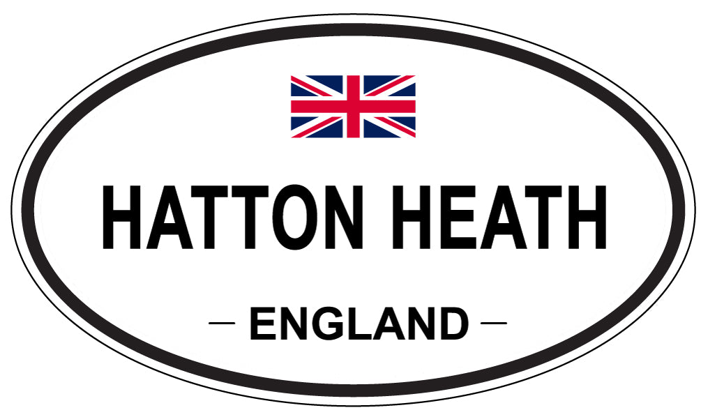 HATTON HEATH, England - Oval Magnet
