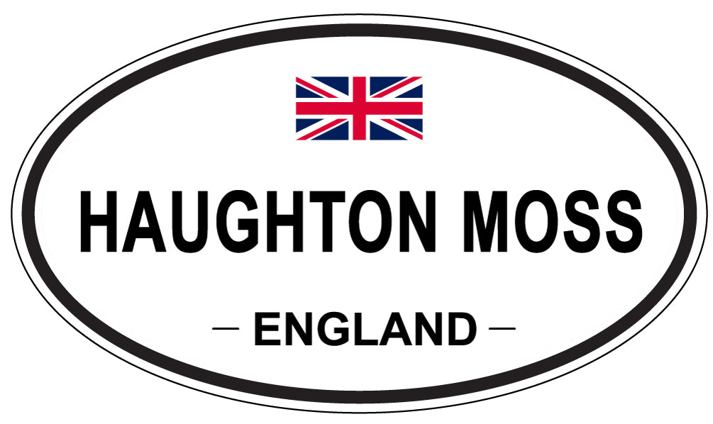 HAUGHTON MOSS, England - Oval Magnet