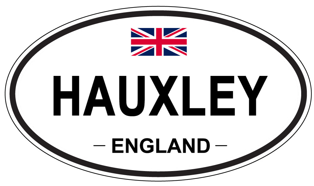 HAUXLEY, England - Oval Magnet