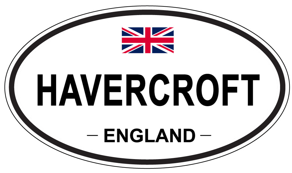 HAVERCROFT, England - Oval Magnet