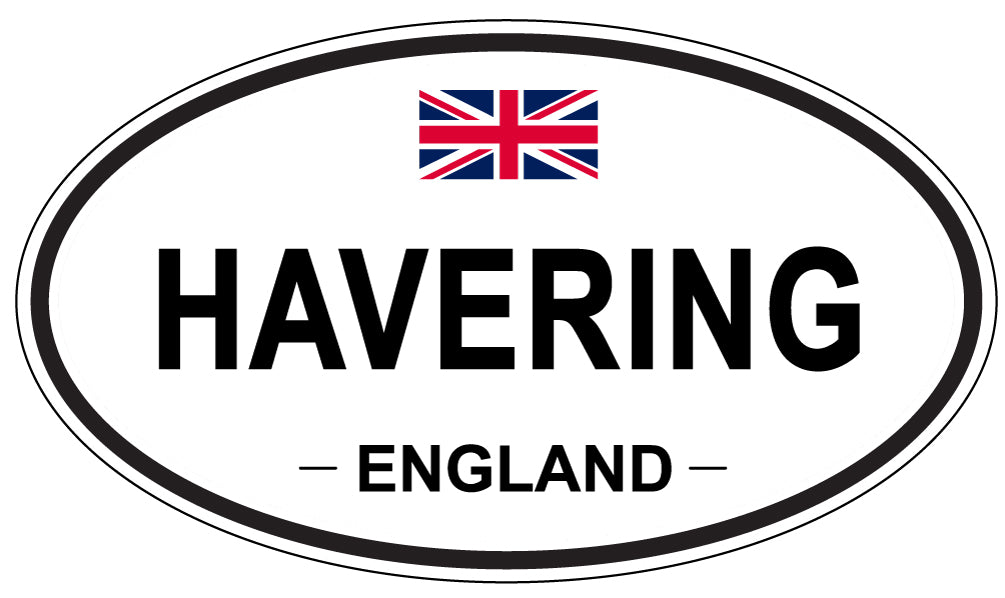 HAVERING, England - Oval Magnet
