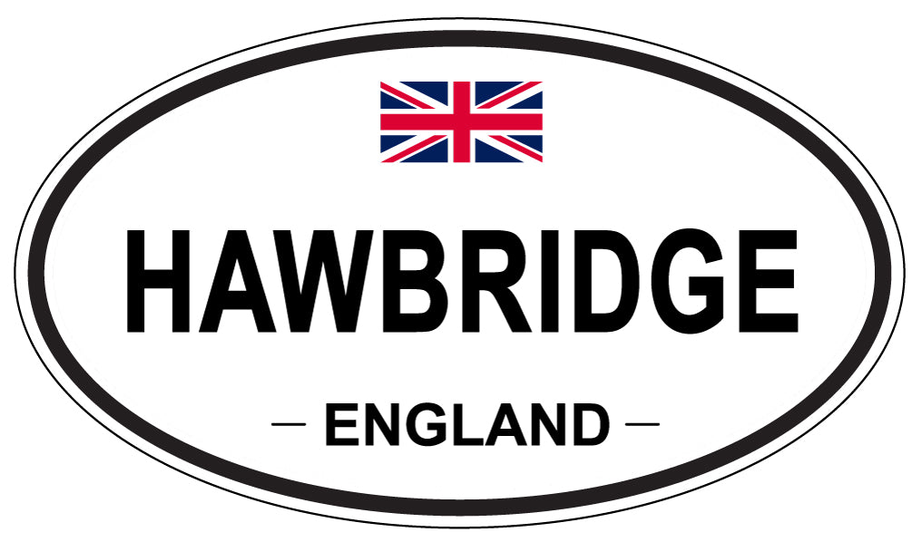 HAWBRIDGE, England - Oval Magnet