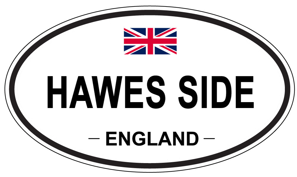 HAWES SIDE, England - Oval Magnet
