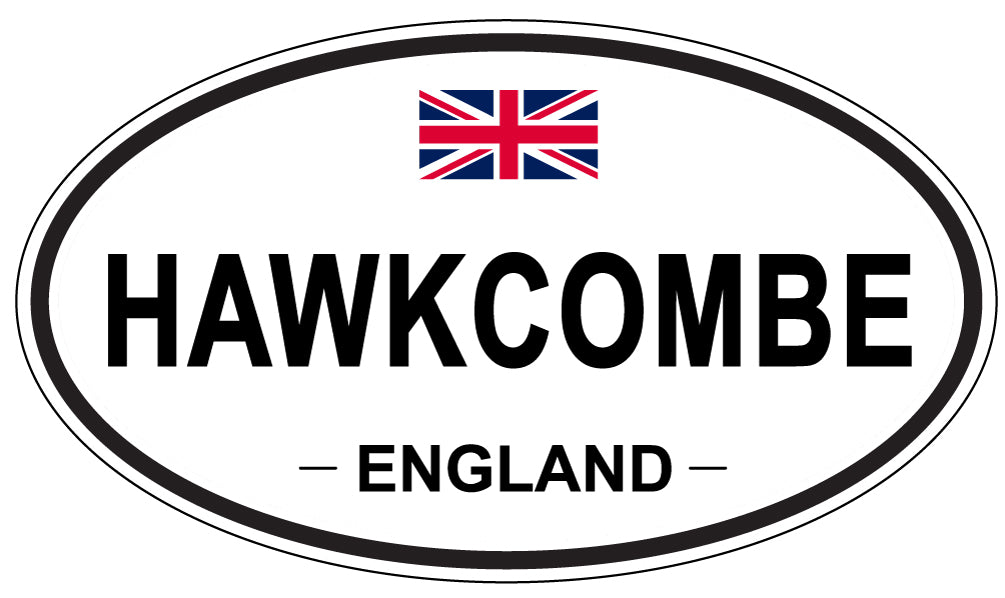 HAWKCOMBE, England - Oval Magnet