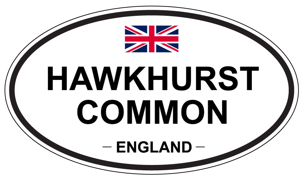 HAWKHURST COMMON, England - Oval Magnet