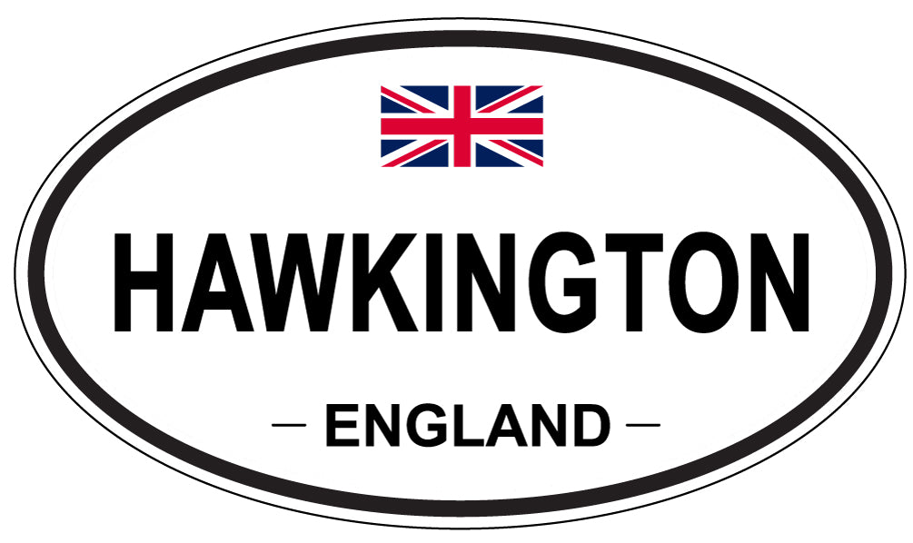 HAWKINGTON, England - Oval Magnet