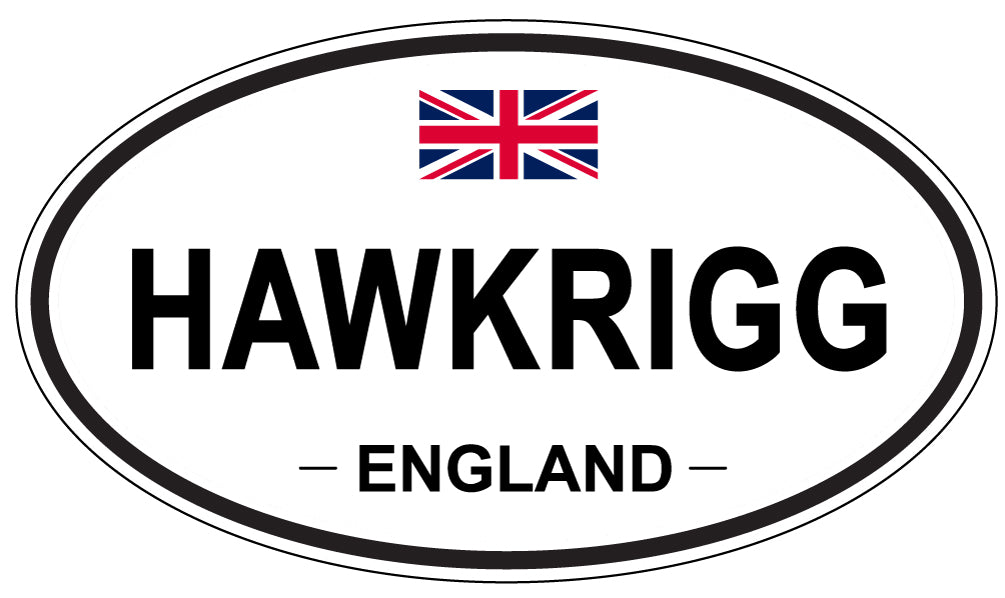 HAWKRIGG, England - Oval Magnet