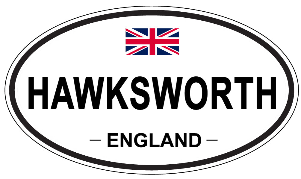HAWKSWORTH, England - Oval Magnet