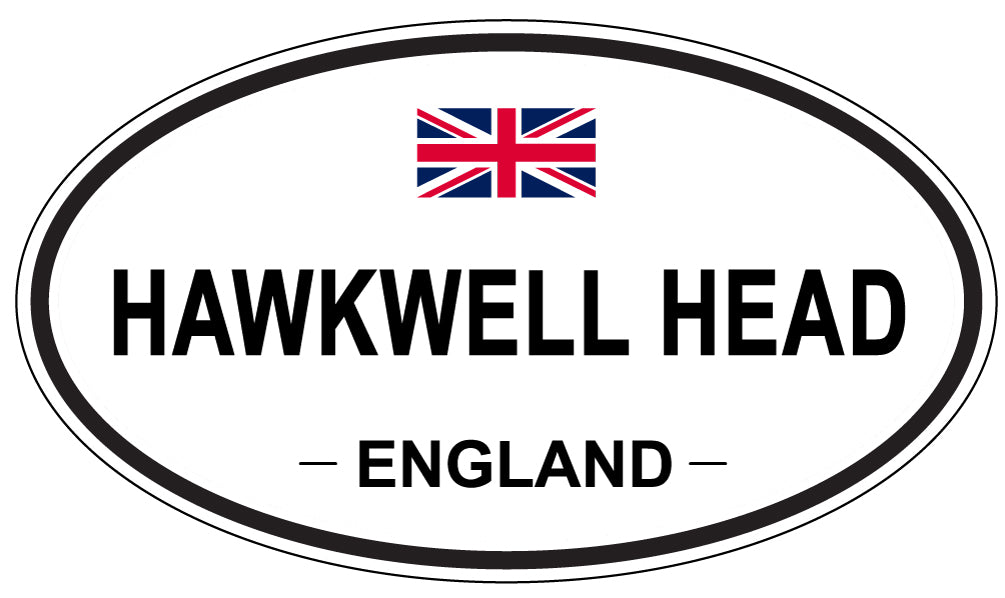 HAWKWELL HEAD, England - Oval Magnet