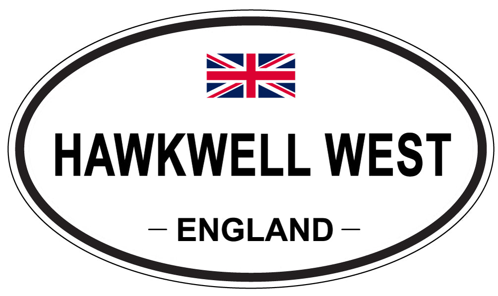 HAWKWELL WEST, England - Oval Magnet