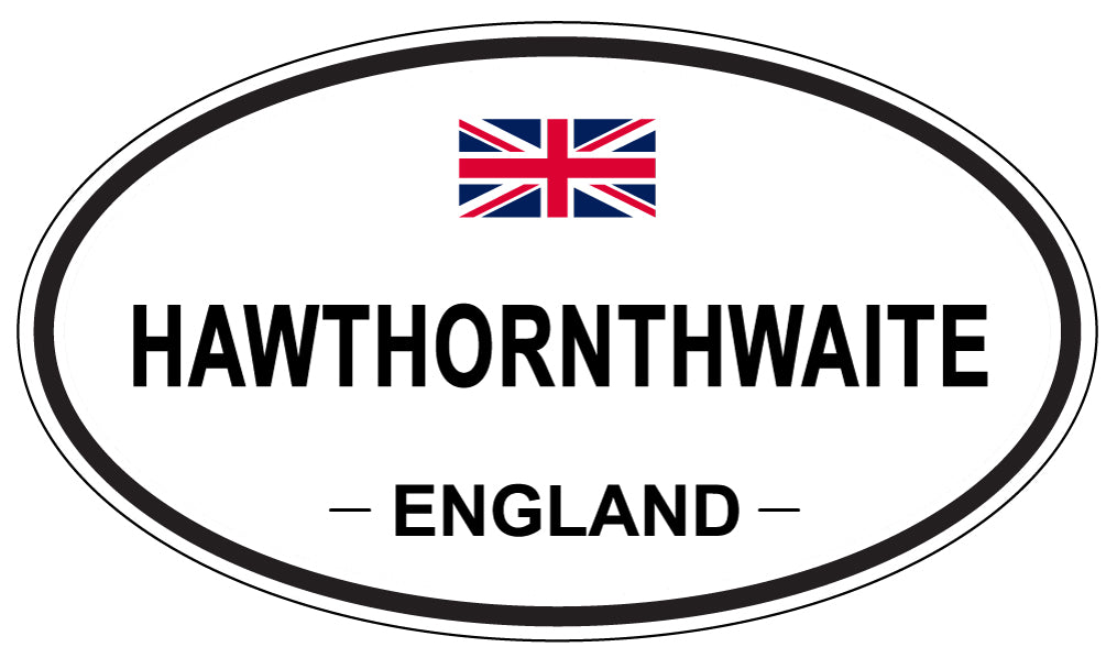HAWTHORNTHWAITE, England - Oval Magnet