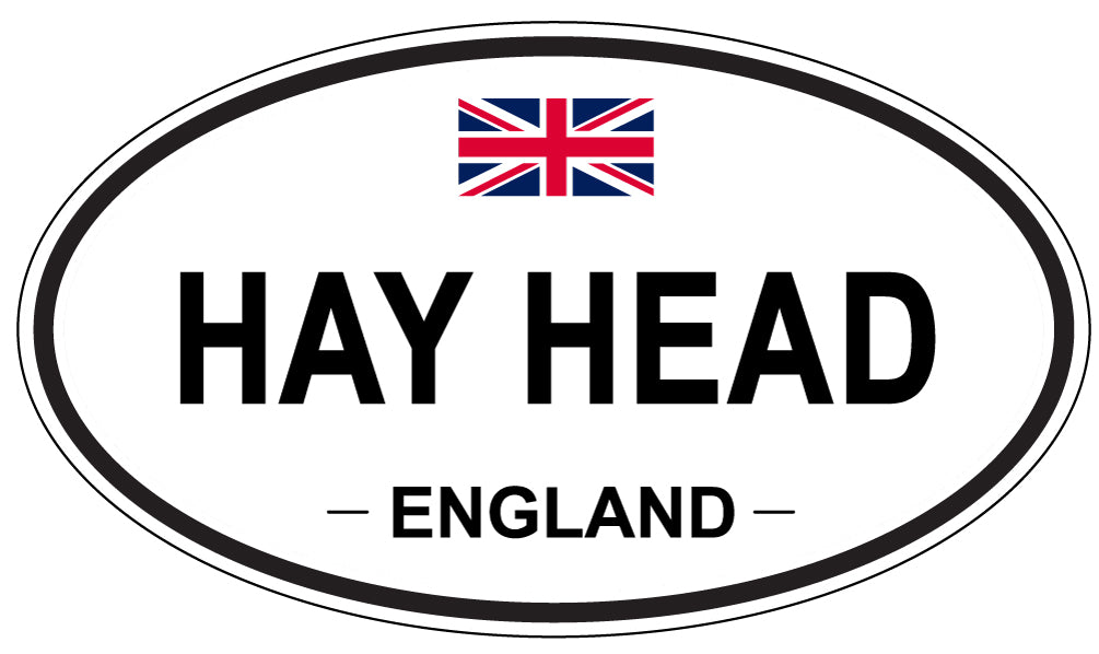 HAY HEAD, England - Oval Magnet