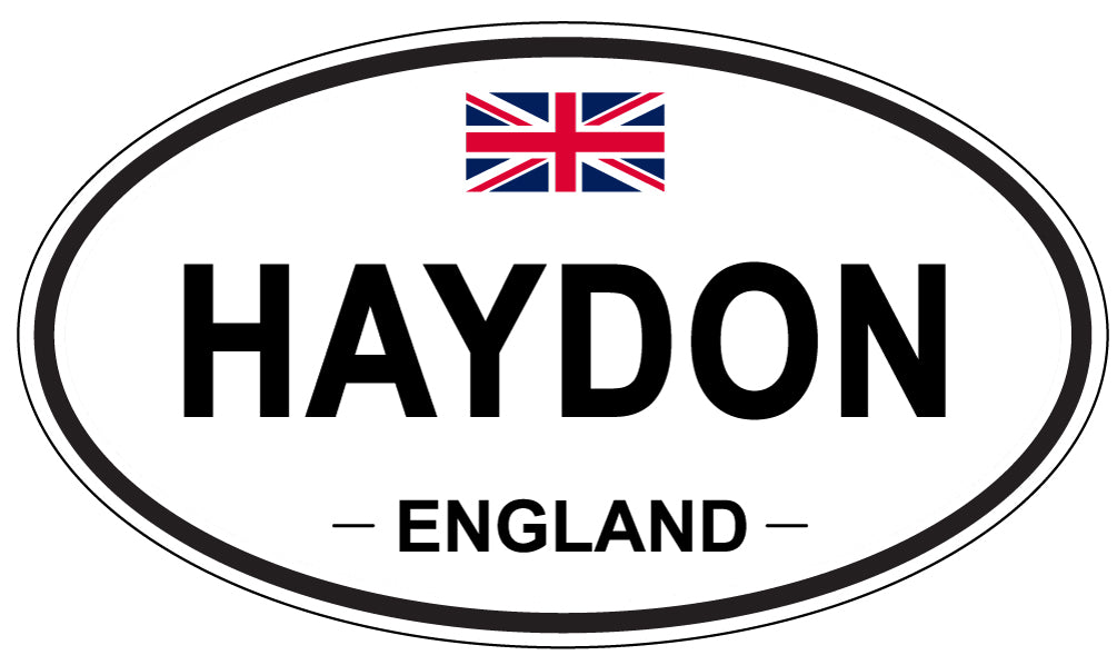 HAYDON, England - Oval Magnet