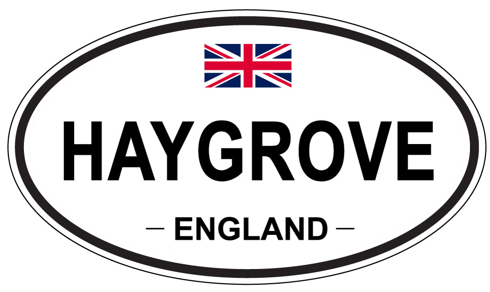 HAYGROVE, England - Oval Magnet