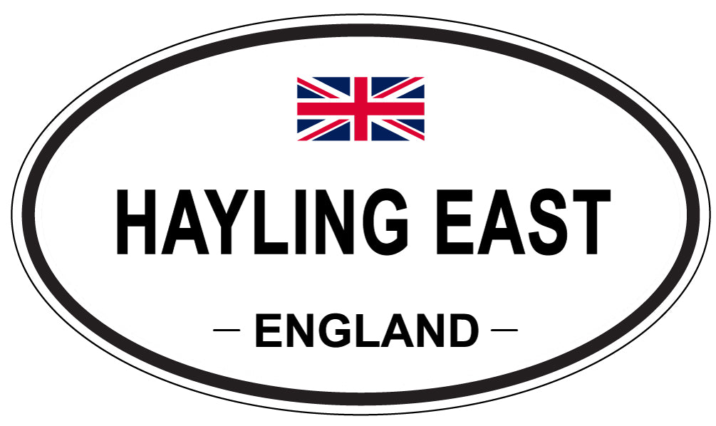 HAYLING EAST, England - Oval Magnet