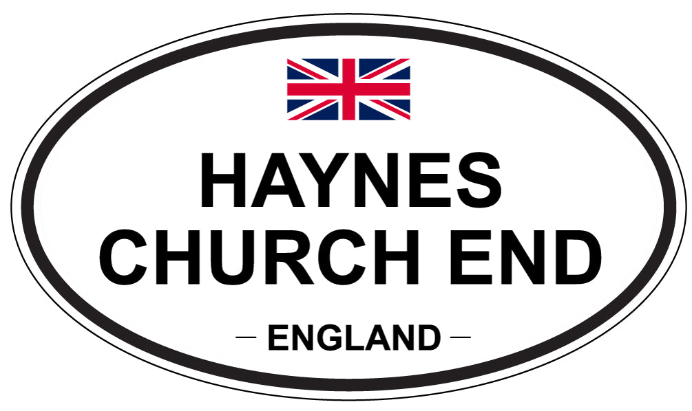 HAYNES CHURCH END, England - Oval Magnet