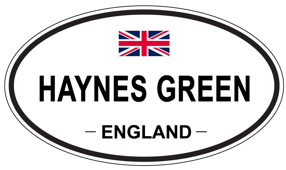 HAYNES GREEN, England - Oval Magnet