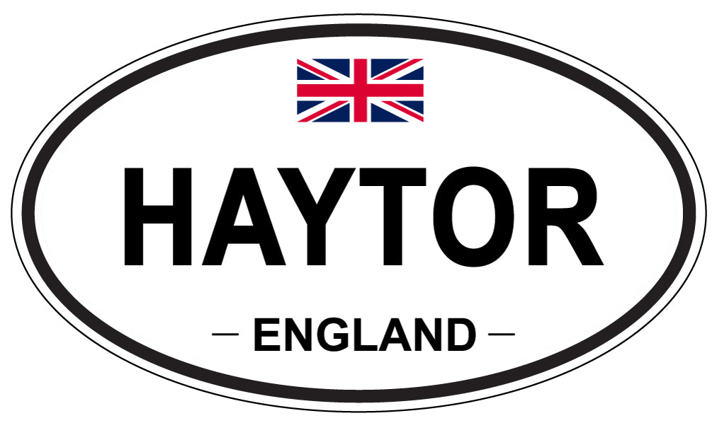 HAYTOR, England - Oval Magnet