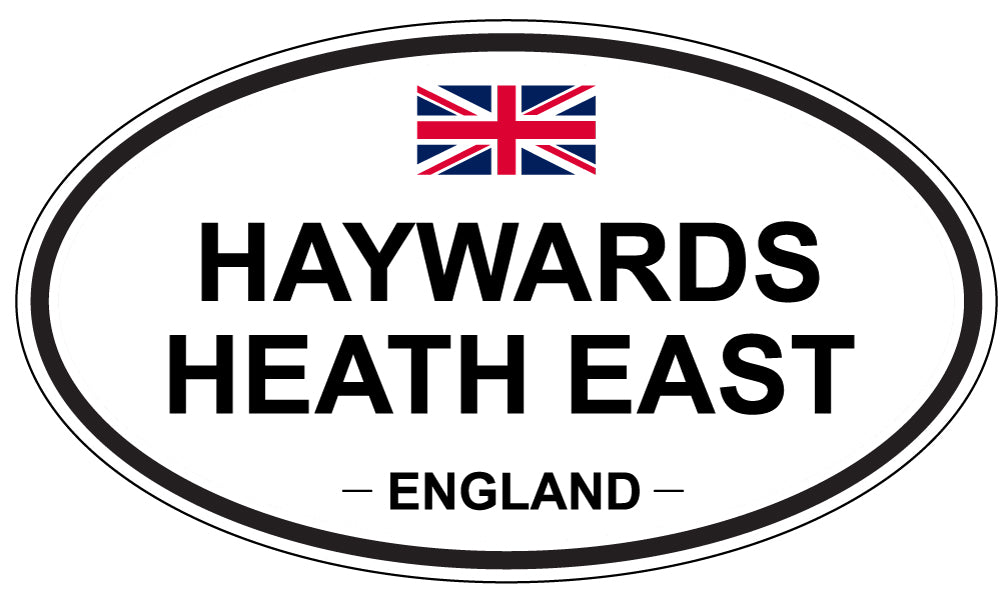 HAYWARDS HEATH EAST, England - Oval Magnet