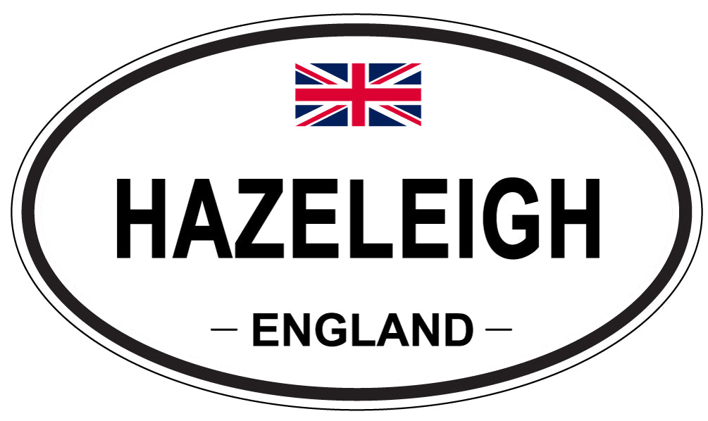 HAZELEIGH, England - Oval Magnet