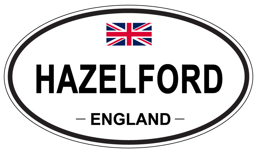 HAZELFORD, England - Oval Magnet