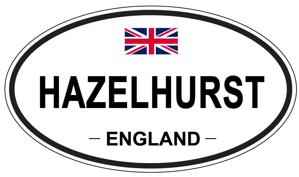 HAZELHURST, England - Oval Magnet