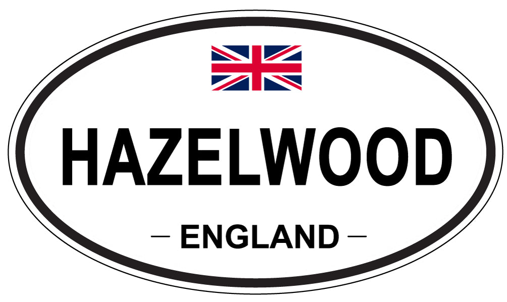 HAZELWOOD, England - Oval Magnet
