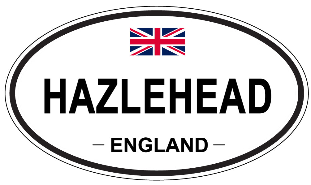 HAZLEHEAD, England - Oval Magnet