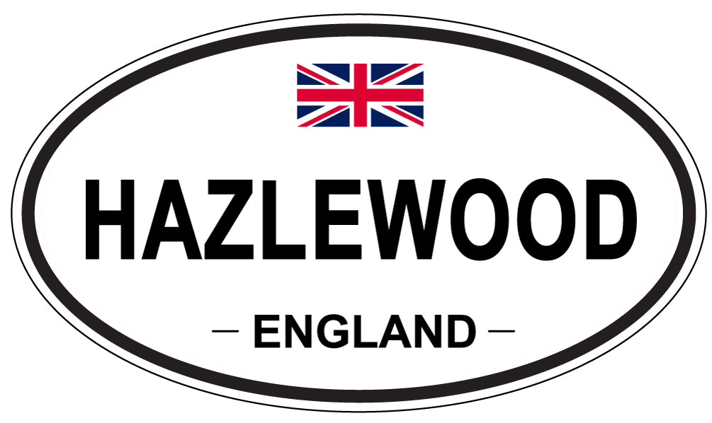 HAZLEWOOD, England - Oval Magnet