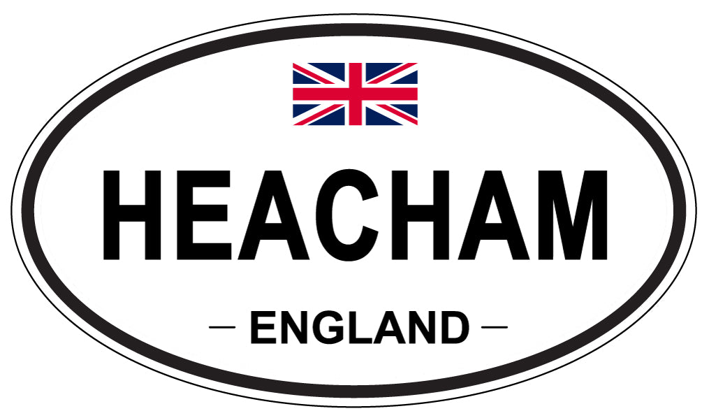 HEACHAM, England - Oval Magnet