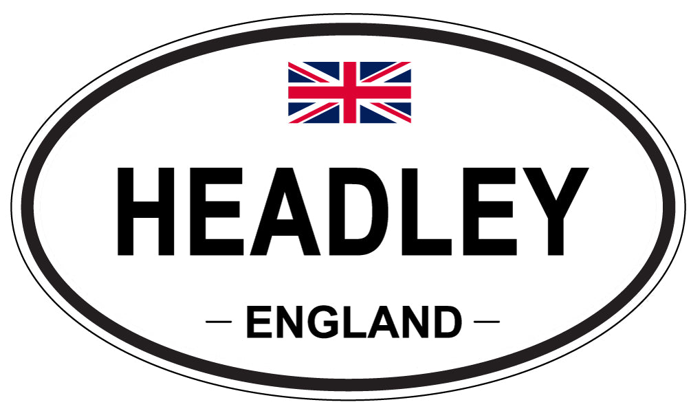 HEADLEY, England - Oval Magnet