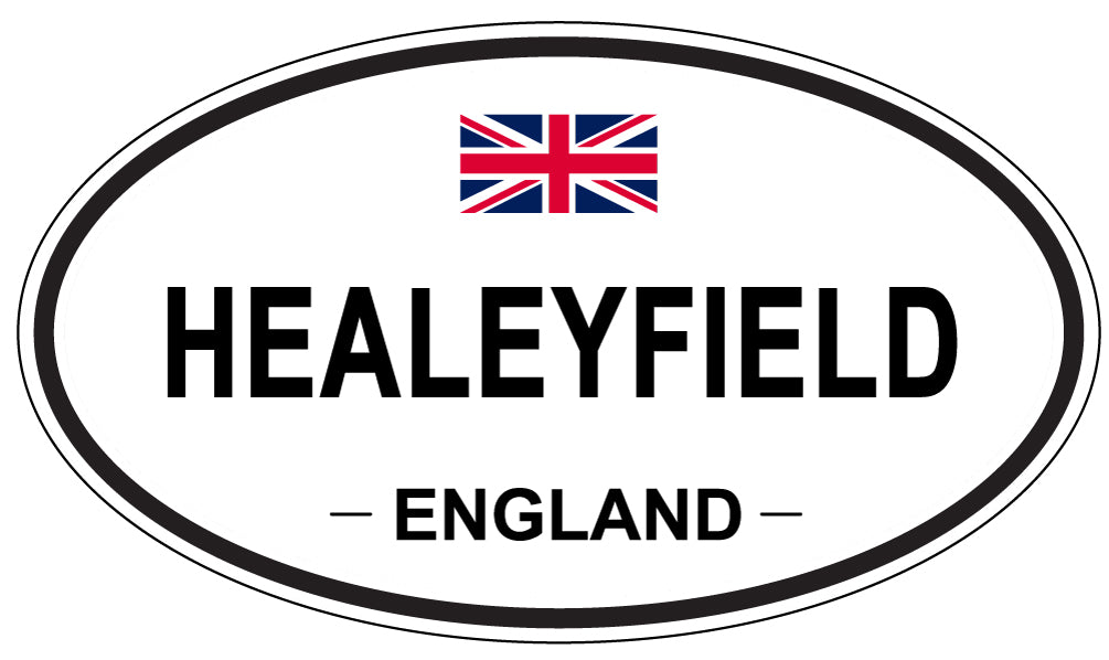 HEALEYFIELD, England - Oval Magnet
