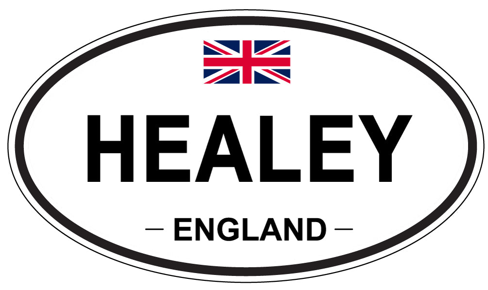 HEALEY, England - Oval Magnet