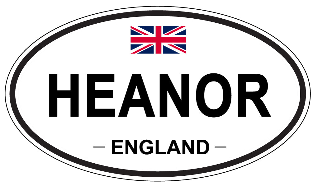 HEANOR, England - Oval Magnet