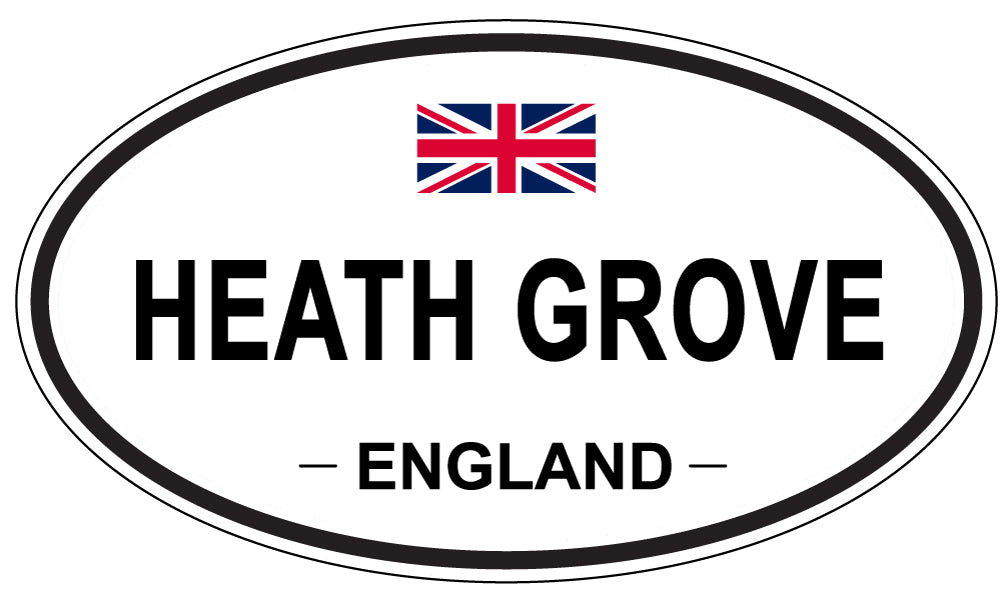 HEATH GROVE, England - Oval Magnet