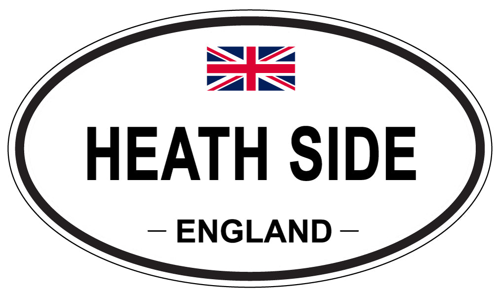 HEATH SIDE, England - Oval Magnet