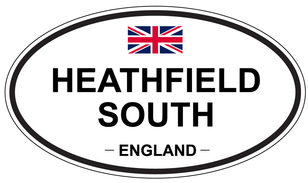 HEATHFIELD SOUTH, England - Oval Magnet