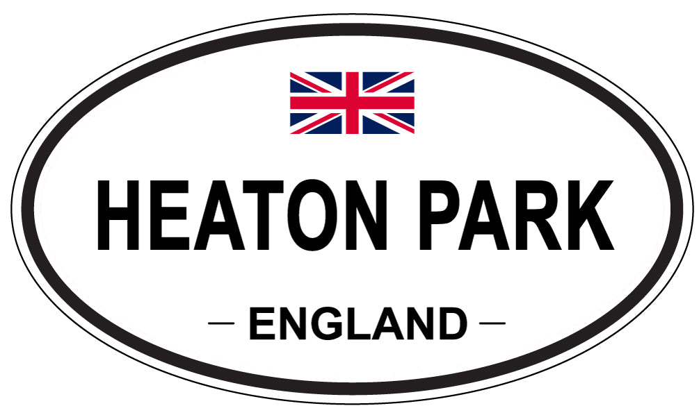 HEATON PARK, England - Oval Magnet