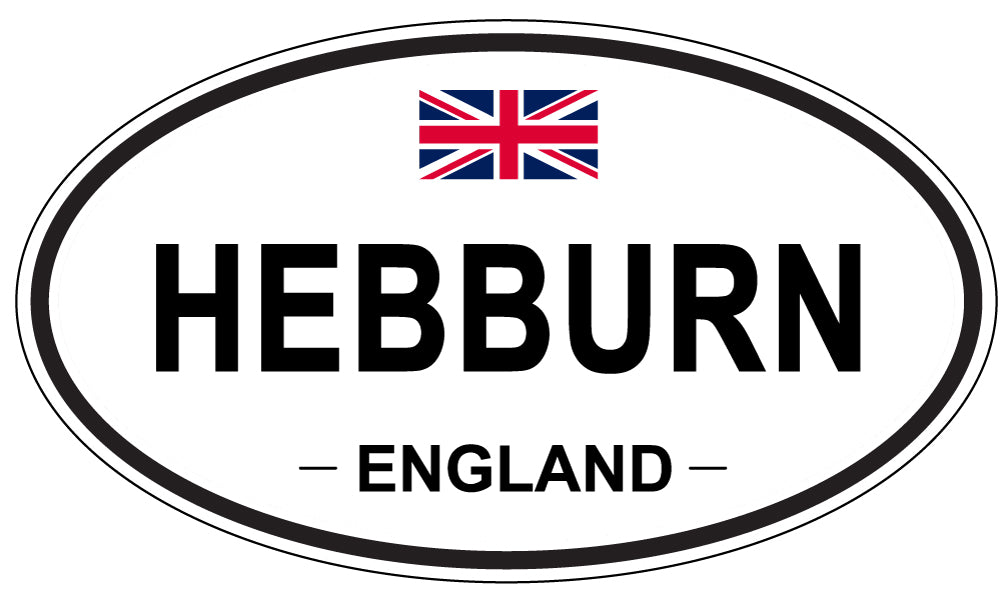 HEBBURN, England - Oval Magnet