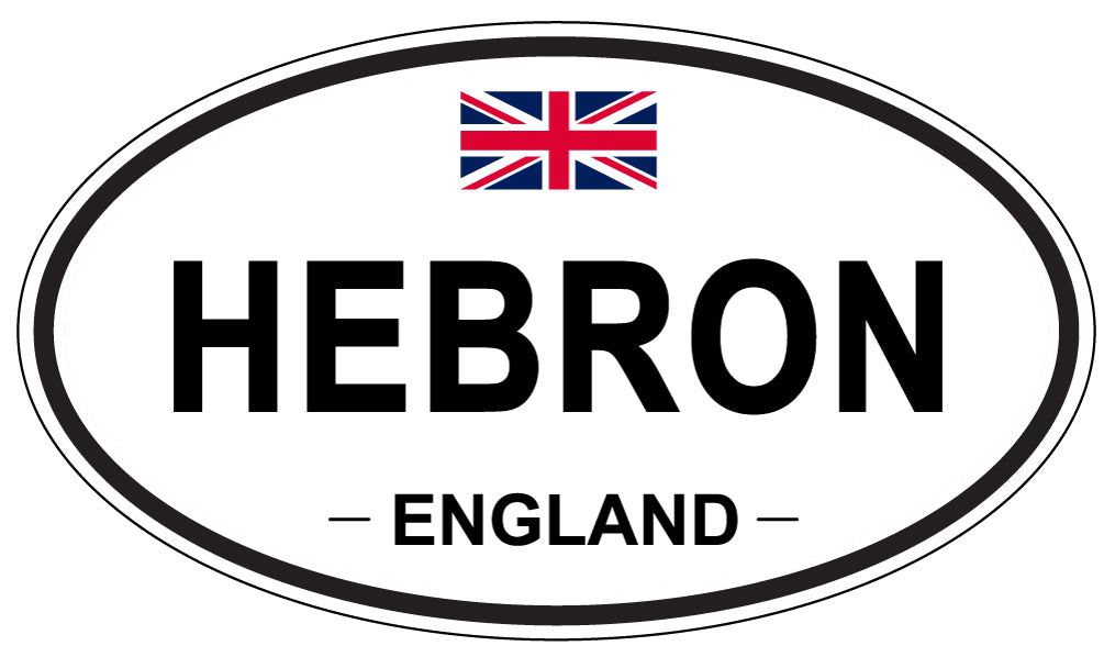 HEBRON, England - Oval Magnet