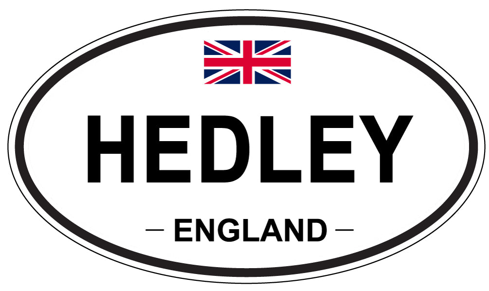HEDLEY, England - Oval Magnet