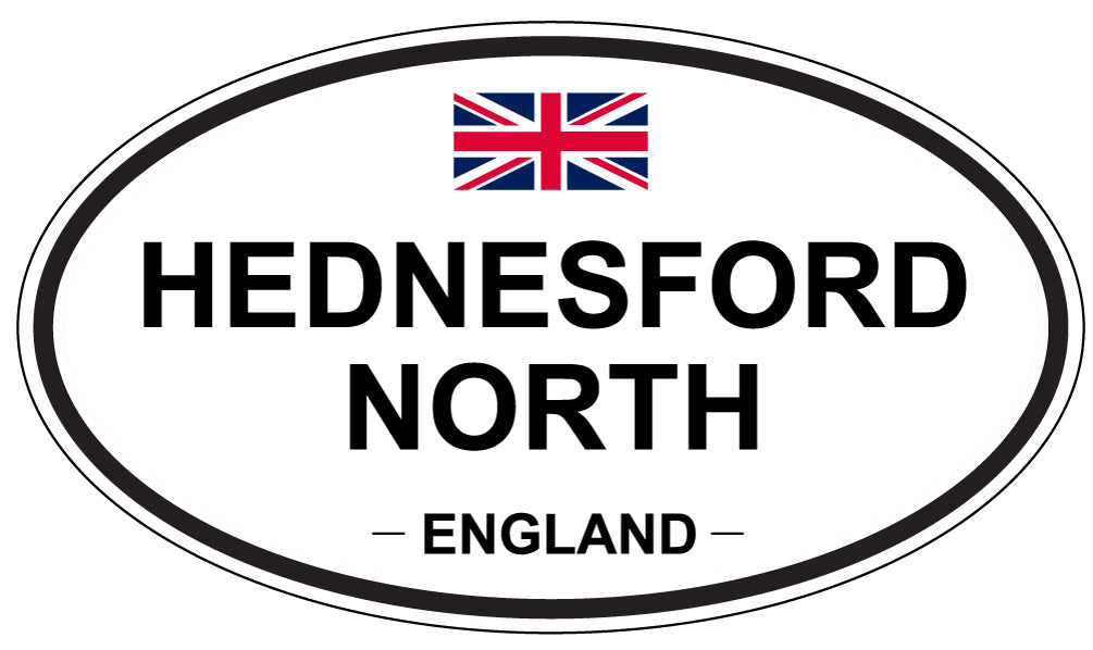 HEDNESFORD NORTH, England - Oval Magnet