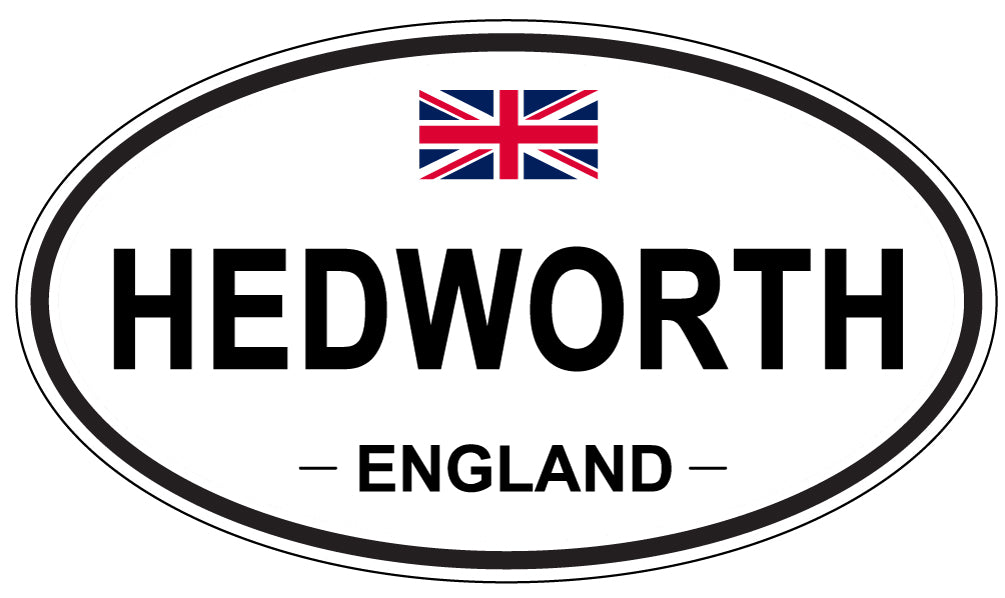 HEDWORTH, England - Oval Magnet