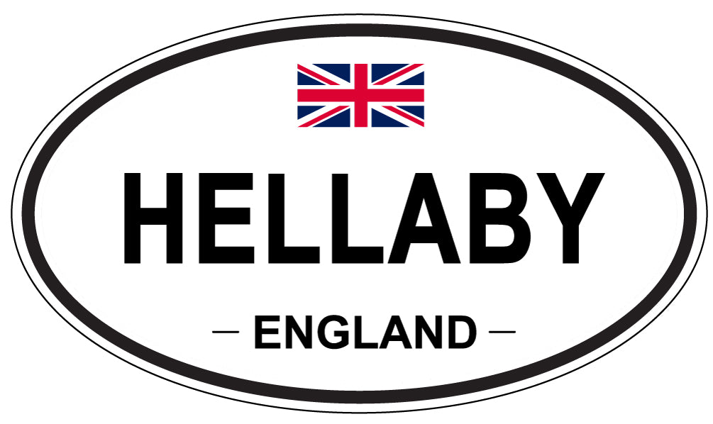 HELLABY, England - Oval Magnet