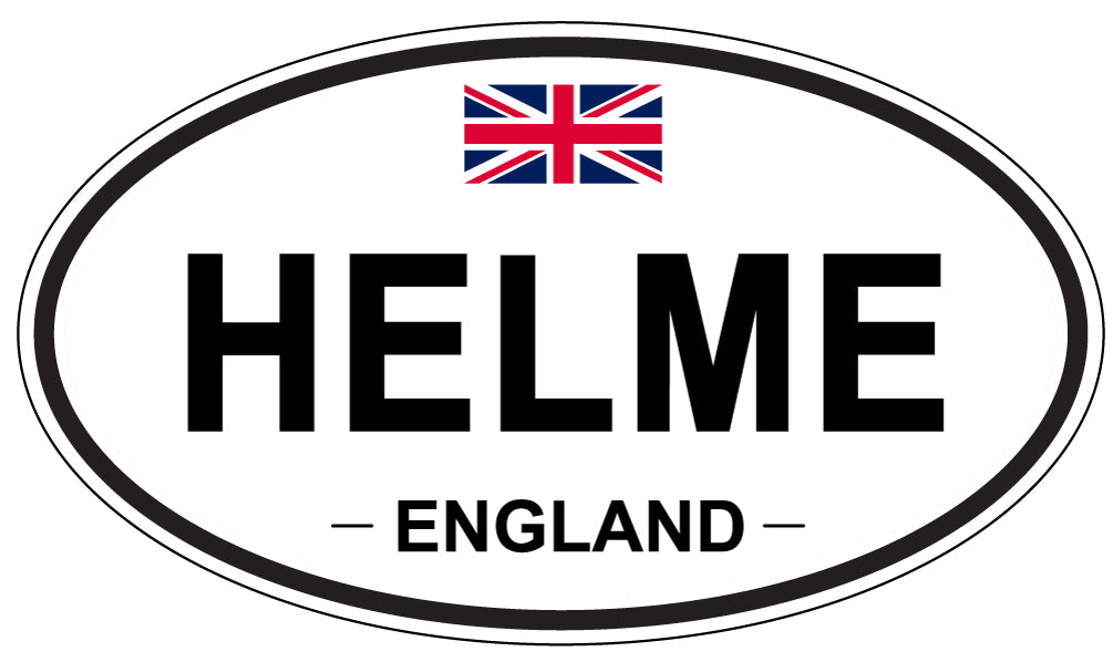 HELME, England - Oval Magnet