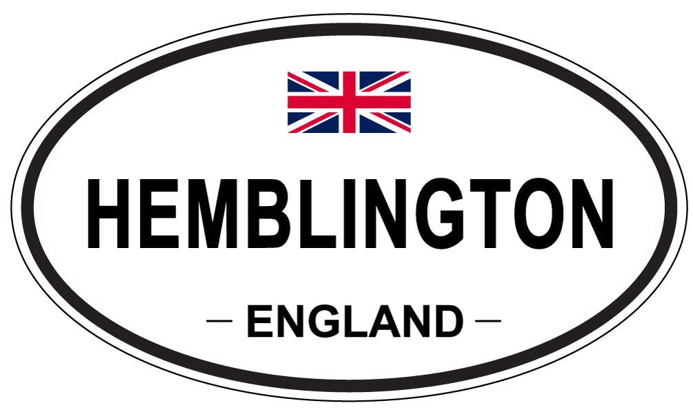 HEMBLINGTON, England - Oval Magnet