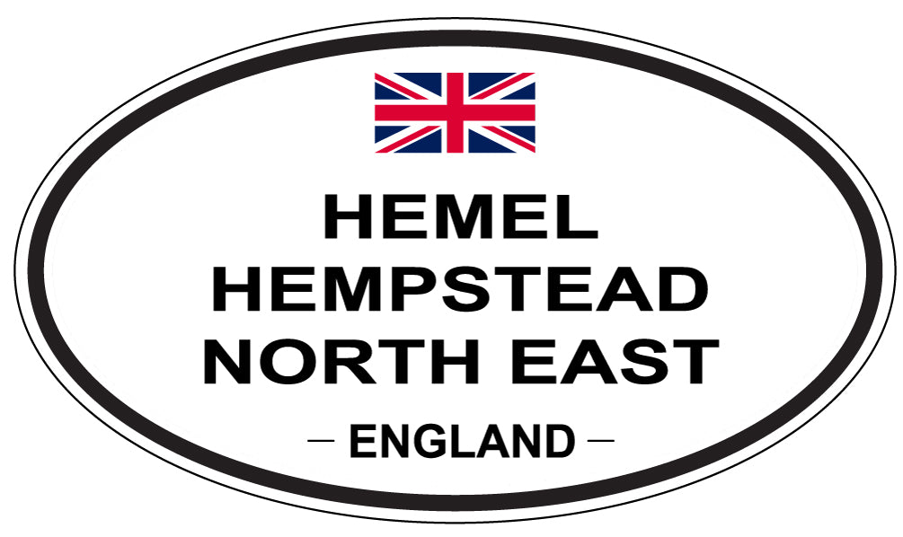 HEMEL HEMPSTEAD NORTH EAST, England - Oval Magnet