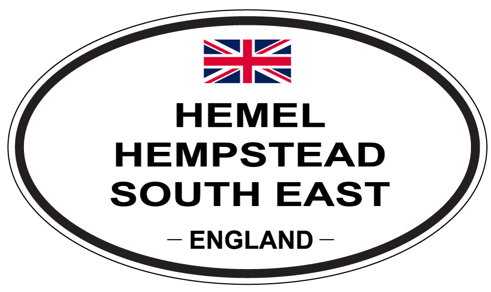HEMEL HEMPSTEAD SOUTH EAST, England - Oval Magnet