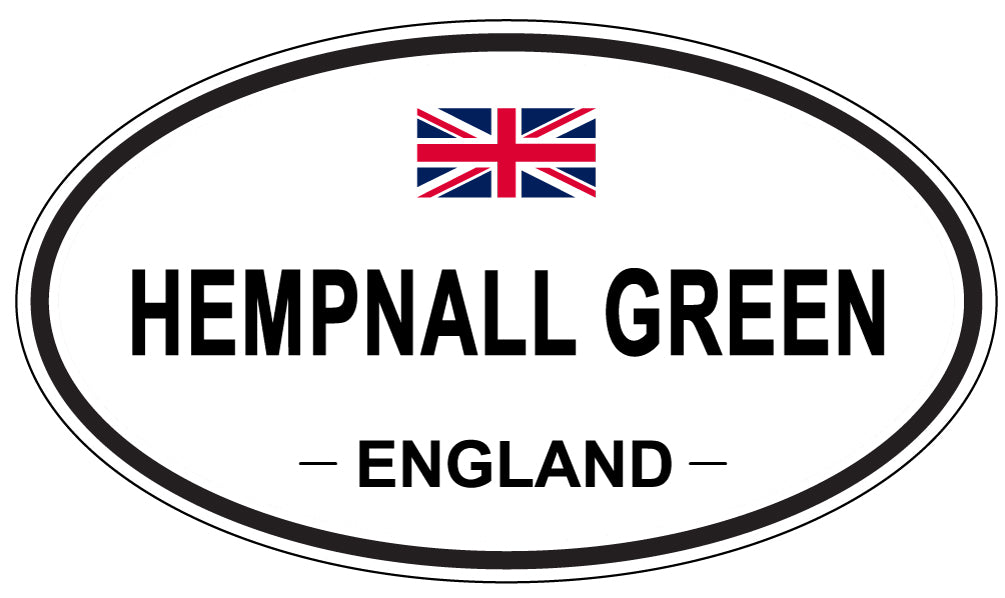 HEMPNALL GREEN, England - Oval Magnet